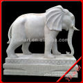 Marble Animal Park Large Elephant Statues (YL-D298)